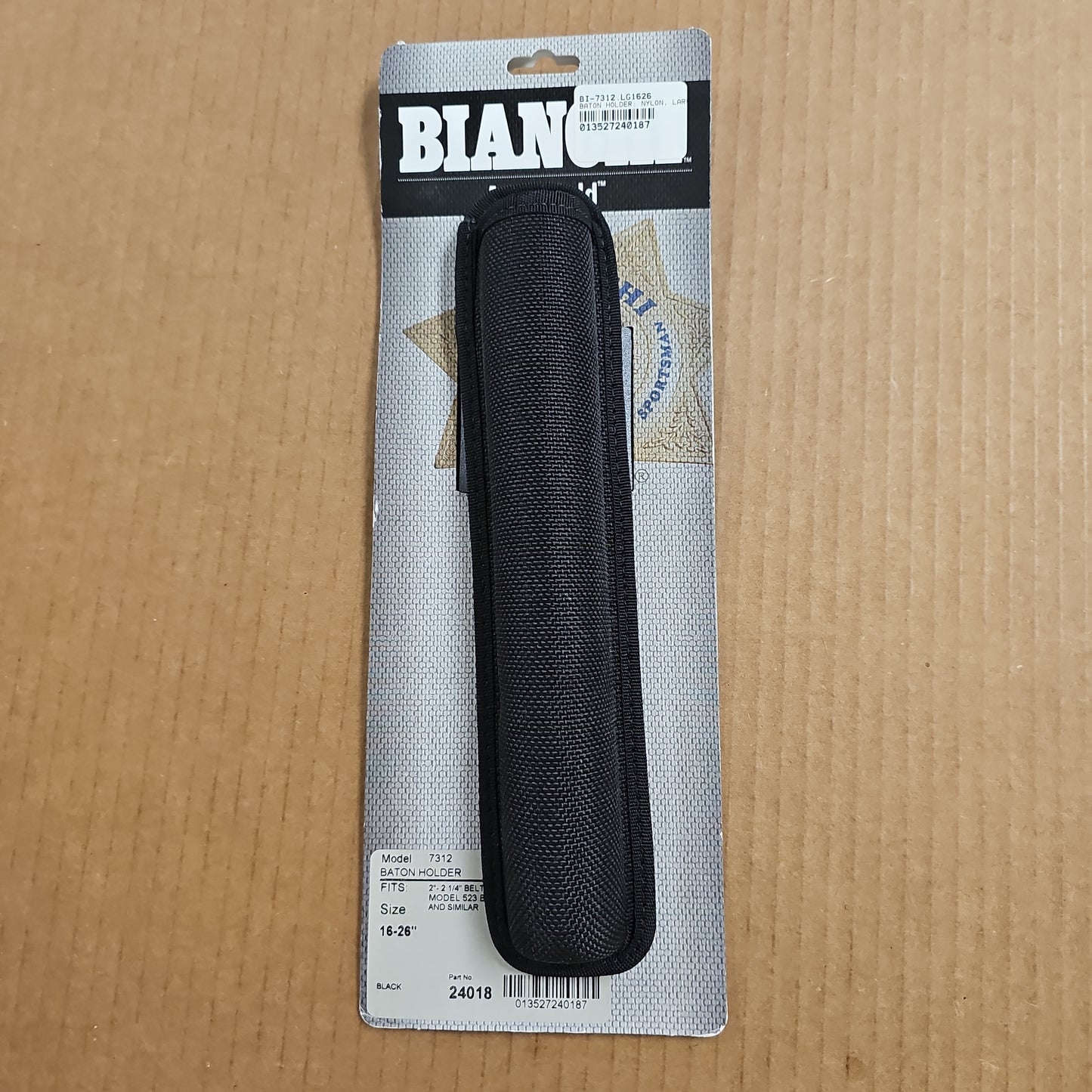 BATON HOLDER: NYLON, LARGE GRIP BATONS 16-26 24018