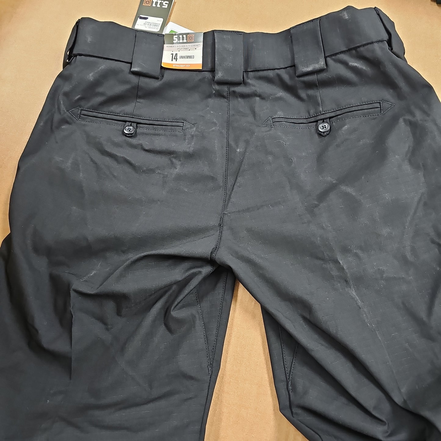 5.11 Tactical Stryke PDU Uniform Pant Womens Class A Black Sz 14 64400-019-14