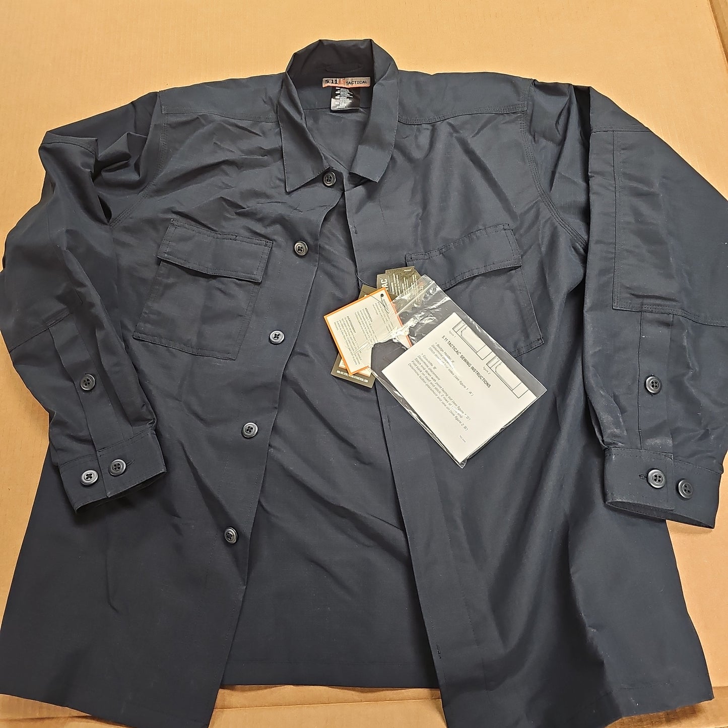 Shirt: Fast-Tac TDU Dark Navy, S 72465-724-S