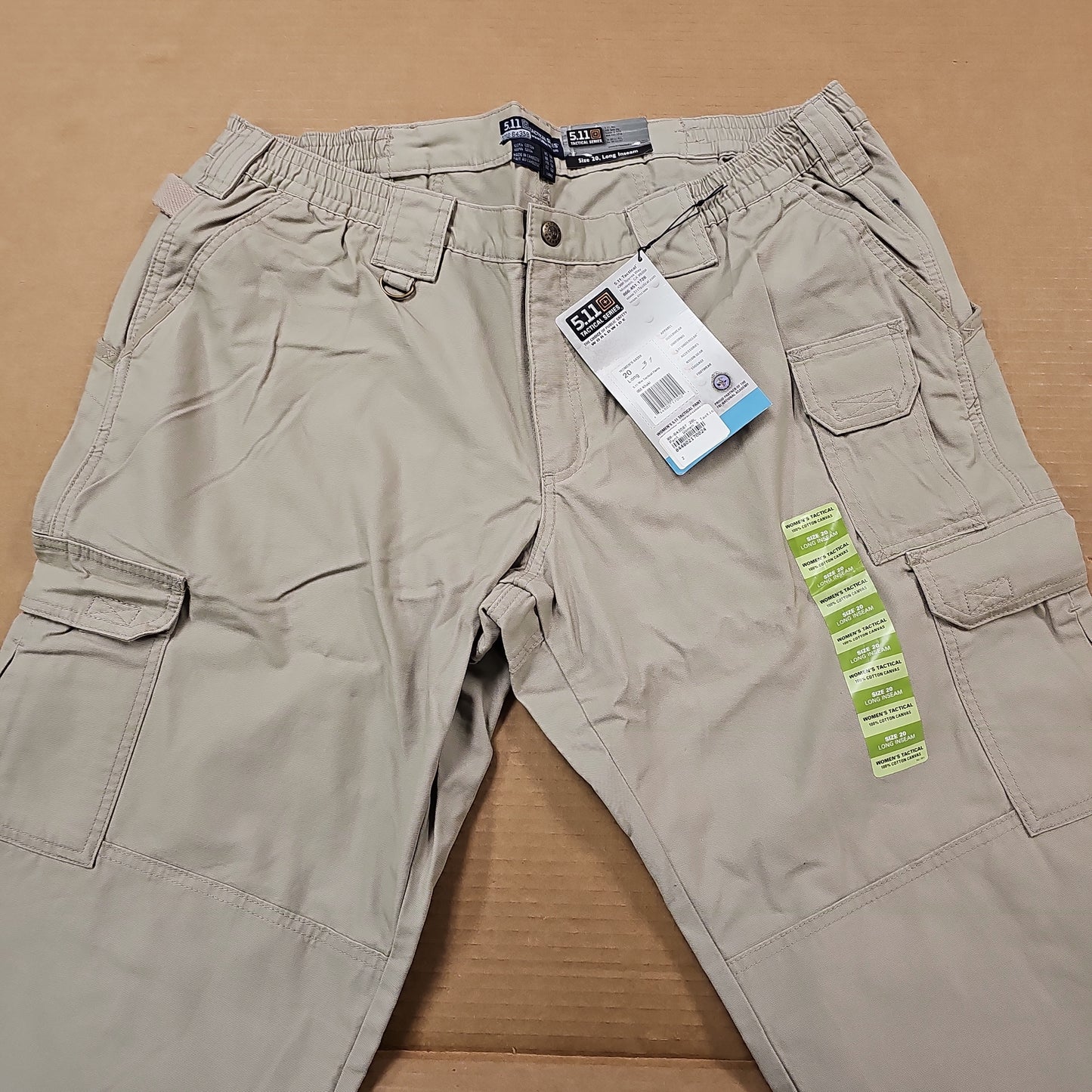 Pant: Women's Tactical New Fit, Khaki, Sz. 20L 64358-055-20L