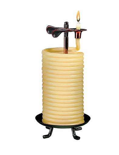 Coiled Beeswax Candle 27656