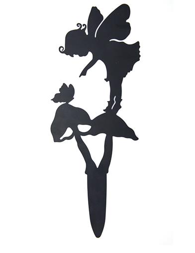 Fairy Silhouette Garden Stakes (set Of 3) 30861