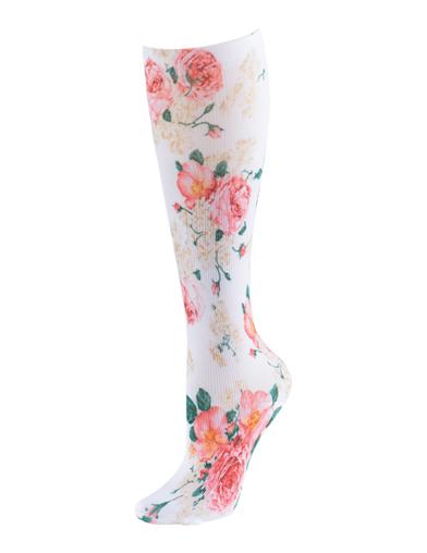 Nosegay Of Spring Compression Socks 31338 SM/MD  by Victorian Trading Co