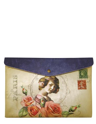 Victorian Ephemera Parisian Rose Envelope Bag 31476 by Victorian Trading Co