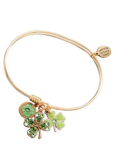 Celtic Clover Charm Bracelet 31669