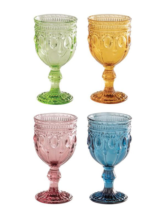 Jeweled Palette Goblets (set Of 4) 31862