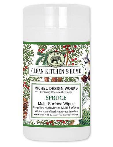 Michel Design Winter Spruce Surface Wipes 33023