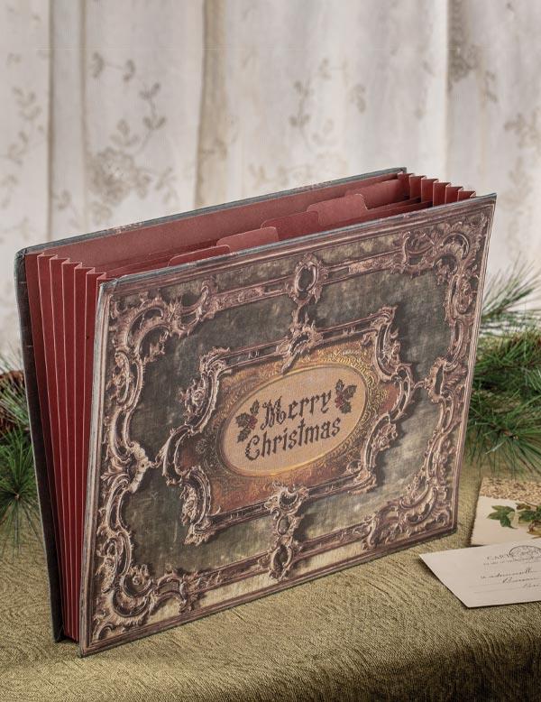 Christmas Keepsake Accordion File Folder 33058