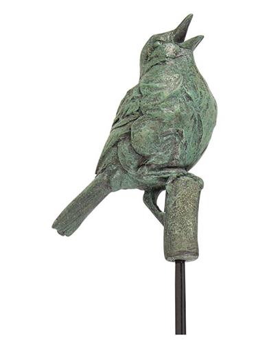 French Songbird Garden Stake 33236 by Victorian Trading Co