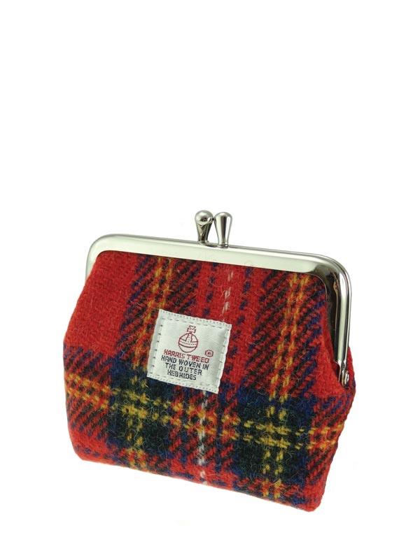 Royal Stewart Harris Tweed Clasp Purse 33409 by Victorian Trading Co