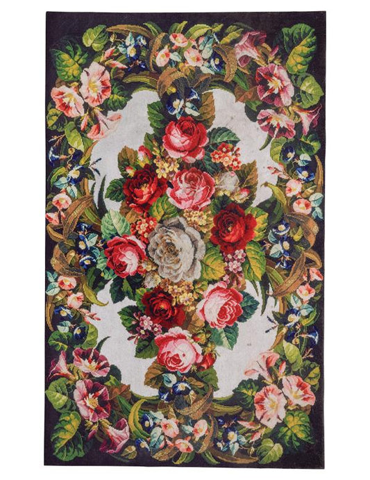 Vintage Rose Bouquet Floor Mat 33507