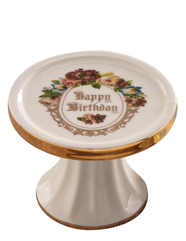 Happy Birthday Cupcake Pedestal 33517