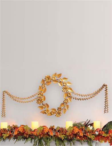 Olympia Laurel Wreath Swag 33565 by Victorian Trading Co