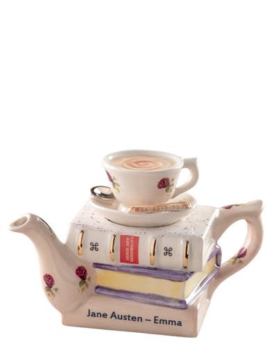 Jane Austen Library Teapot 33720 by Victorian Trading Co