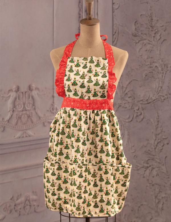 Santa's Sweetheart Christmas Apron 33722