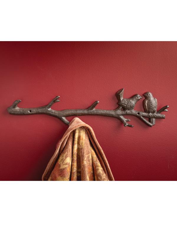 Birds Of A Feather Cast Iron Hook 33805 by Victorian Trading Co