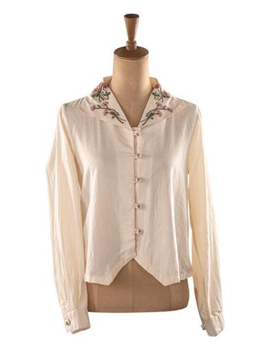 April Cornell Agatha Embroidered Blouse 33825