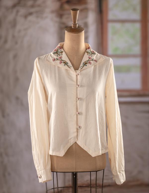April Cornell Agatha Embroidered Blouse 33825