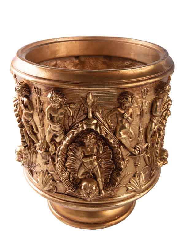 Gilded Angels Urn Large 33839 Victorian Trading Co