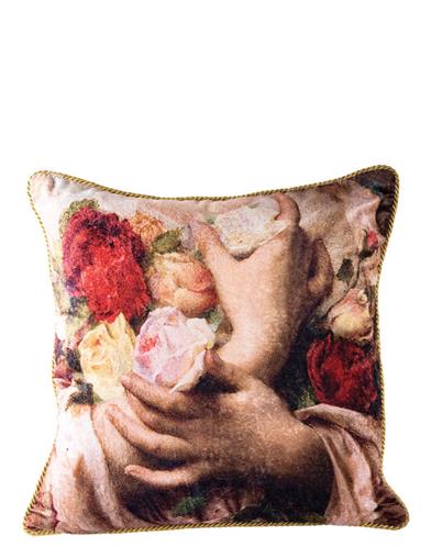 The Hands Of Grace Velvet Pillow 34109 Victorian Trading Co