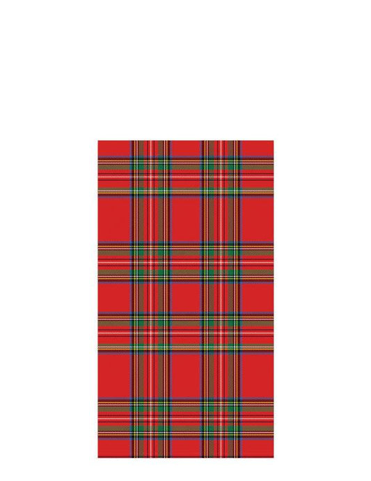 Tartan Christmas Hostess Napkin (set Of 15) 34289 Victorian Trading Co