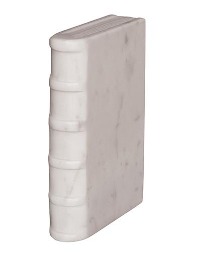 Large Marble Book Shaped Bookend 34297