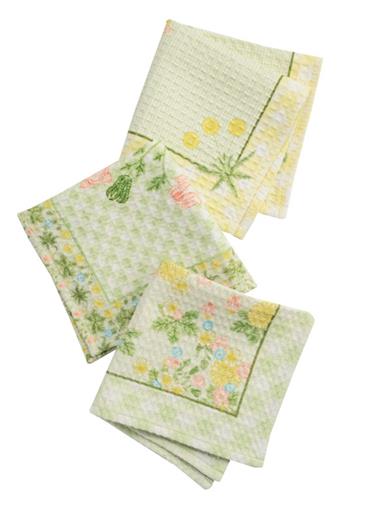 William Morris Spring Kitchen Towels (set Of 3) 34479