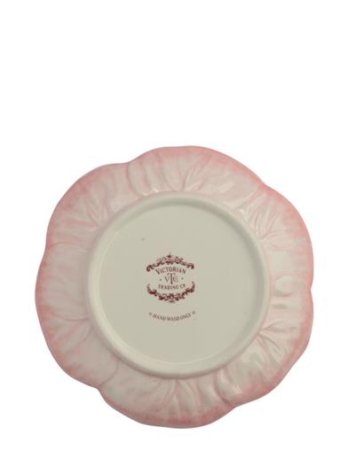 Pink Cabbageware Plate (set Of 2) 34491