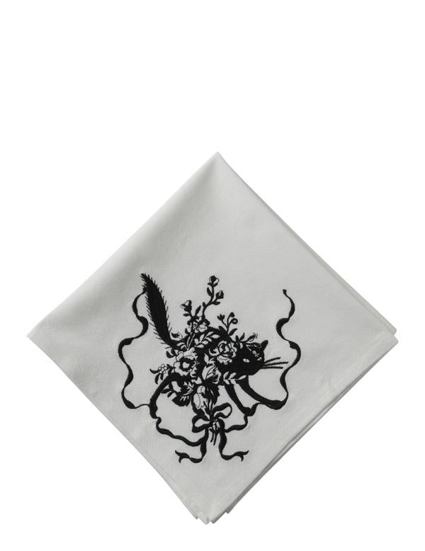 Beau Bouquet Embroidered Napkins (set Of 4) 34679 by Victorian Trading Co