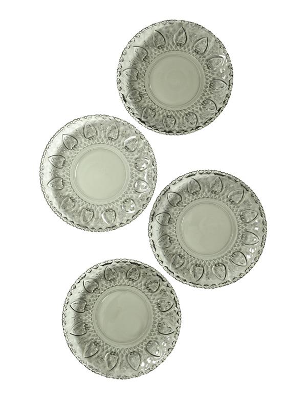 Nightshade Glass Dinner Plates (set Of 4) 34829