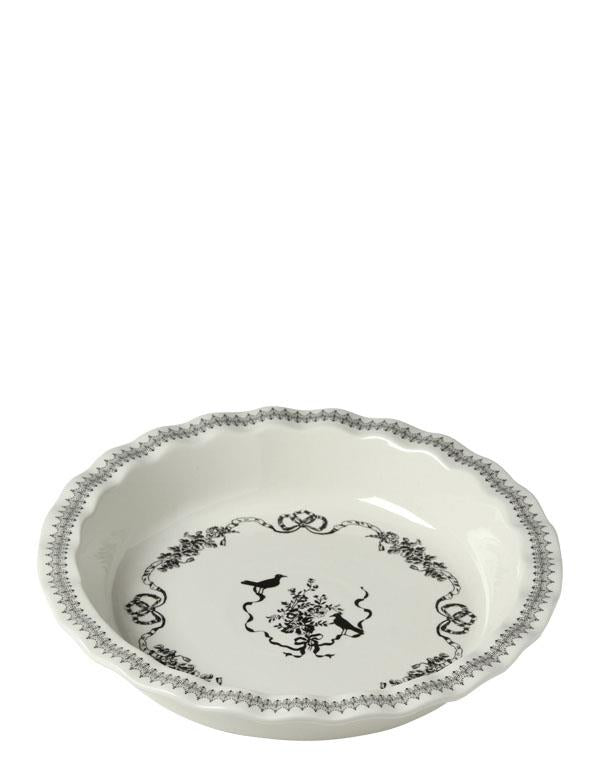 French Gothic Ravishing Ravens Pie Dish 34831