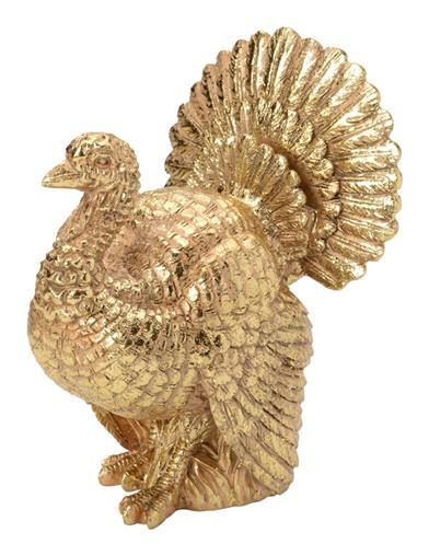 Golden Gobbler Turkey Placecard Holders 34890