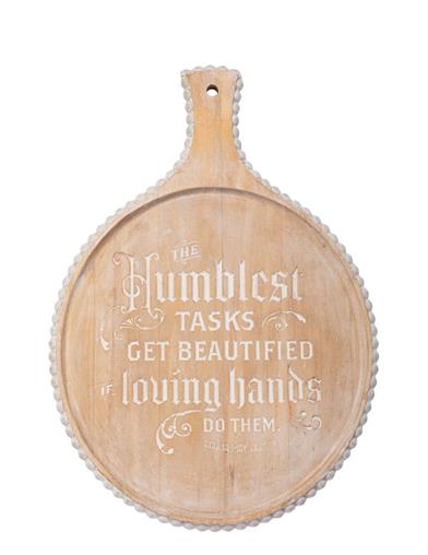 Humble Tasks Bread Board Wall Art 35031